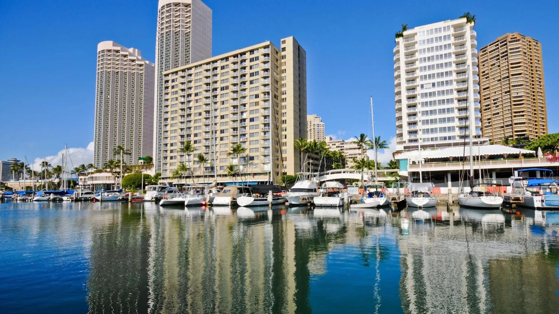 Apartmán Ilikai Marina 1584 Yacht Harbor View 1Br Honolulu